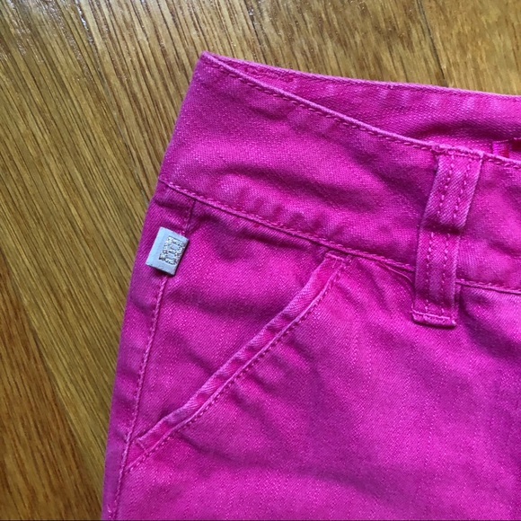 Girls Bongo Capri fuchsia short - Picture 2 of 4